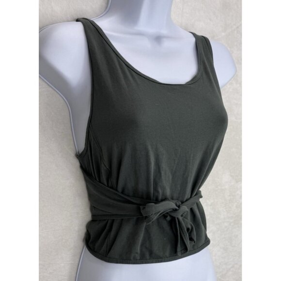 Lululemon Women's It's A Tie Tank Top Green Size 6 - Picture 3 of 6